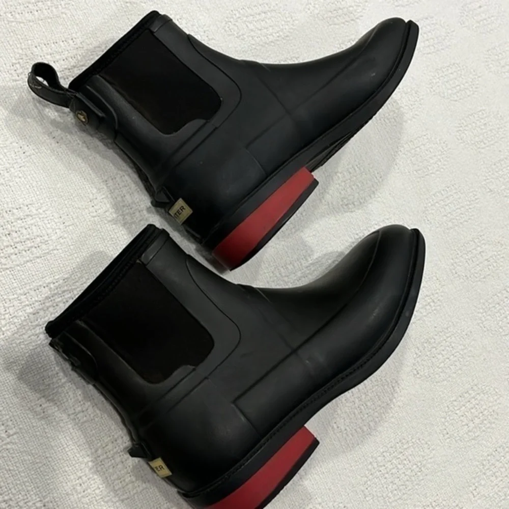 Hunter boots rain Jodhpur‎ Chelsea Wellesley rubber women’s size 9 boots rare